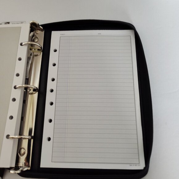 Dayrunner Black Zippered Planner - Picture 16 of 16